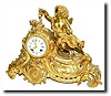 C.1860, French, Ormolu Figural Clock,