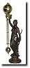 C.1905, Ansonia "Diana Ball Swing" clock