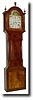 C.1840, English, 8-Day, Painted Dial tallcase clock,