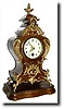 C.1875, German, Lenzkirch, Mini Mantel timepiece