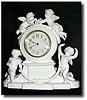 C.1910, English, Copeland's SPODE porcelain china clock.