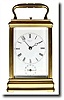 C.1880, French, Drocourt, Paris, for Henry Capt, Geneve, brass cased carriage clock,