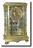 C.1895, French, Fancy Crystal Regulator,