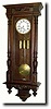 C.1875, Austrian, 3-Weight, Grand Sonnerie wall regulator,