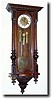 C.1880, German, Gustav Becker 3-weight grand sonnerie regulator, as-found.