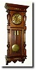C.1880, Austrian, 2-weight Vienna Regulator
