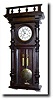 C.1885, German, Gustav Becker, 2-Weight Wall regulator in the Alt Deutsch style,