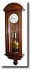 C.1910, German, Gustav Becker, 2-Weight wall regulator in oak, as-found.