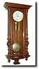 C.1875, German, Gustav Becker, 2-weight Vienna regulator,