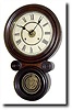 C.1885, Ansonia Clock Co, "KOBE" ionic wall clock,
