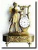 C.1860, French Miniature Figural Clock,