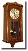 C.1910, French Westminster Wall Clock in a Louis XVI style wall case,