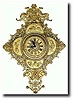Mixed lot: C.1900, a fanciful ormolu wall case,