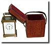 C.1900, French Brass Cased Carriage clock,