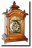 C.1910, German, Junghans, Walnut mantel clock