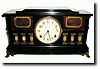 C.1920, E. Ingraham and Co., De Soto Black Mantel clock