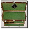 C.1930, American oak cased tool box,