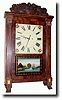 C.1830, Sylvester Clarke, Salem-Bridge, Conn., mantel clock