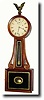 Mixed lot: A C.1855 S.B. Terry time only movement in banjo case