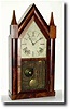 C.1848, J.C. Brown, Bristol, Conn, 8-Day Steeple Clock