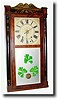 C.1835, Seth Thomas, Plymouth, Conn, column and splat shelf clock