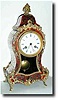 C.1895, French, A Small Boulle Style mantel clock