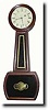 C.1855, Attleboro, Mass area banjo clock, with restorations.