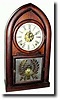 C.1850, J.C. Brown Forestville, CT, 8-day beehive clock