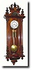 C.1890, German 1/4 Striking 2-weight wall regulator in the Alt Deutsch style,