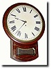 C.1840, English, Fusee Drop Dial Wall Clock