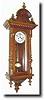 C.1900, German "R-A" Wall Regulator Clock,