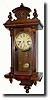 C.1910, German, Hamburg-American Clock Co., wall regulator clock