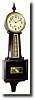 C.1915, E. Ingraham and Co., "NYANZA" time-piece banjo clock