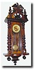 C.1900, German, Musical Wall Clock
