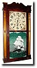 C.1833, George Marsh and Co., Farmington, Conn., Column and Splat clock