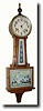 C.1925, Ingraham NYANZA banjo clock,