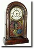 C.1900, Asian, Aichi Clock Co., oak shelf clock