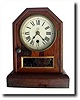 C.1880, Seth Thomas, Mini Octagon Top rosewood cottage clock