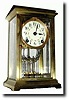 C.1920, Ansonia "Dorval" Crystal Regulator clock