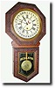 C.1900, Welch Mfg. Co., "REVERE" Calendar clock