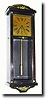 C.1930, Wm.L. Gilbert, "HOLLYWOOD" wall clock,
