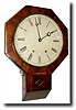 C.1850, Chauncey Jerome, New Haven, Conn, 8-day Fusee drop octagon wall clock