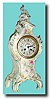 C.1905, another Royal Bonn "LaGrande" Porcelain china mantel clock