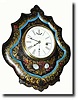 C.1852, Forestville Hardware and Clock Co., wall hanging iron front clock