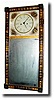 C.1820, N. H. Striking Mirror Clock,