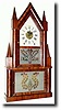 C.1845, Birge and Fuller, Bristol, Conn, fusee steeple clock