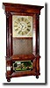 C.1840, Forestville Mfg. Co, Empire full column shelf clock