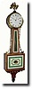 C.1984, E. Howard and Co., Boston Re-issue Presentation banjo clock