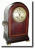 C.1905, Chelsea Clock Co., Boston, Mahogany mantel regulator clock,