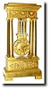 C.1860, French, Empire Pendule Portico Clock